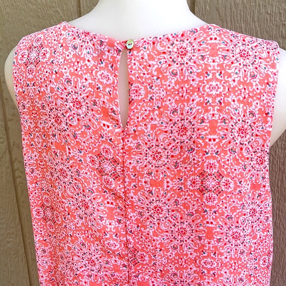 Star Fever Abstract Print Asymmetrical Dress - Picture 5 of 7